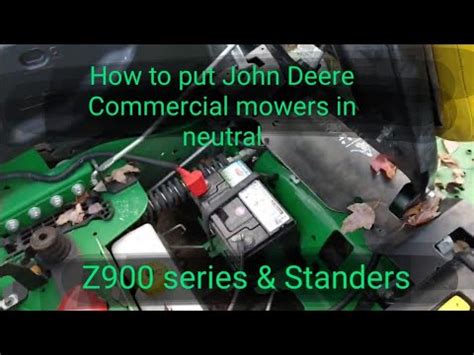 how to put a john deere skid steer in neutral|skid steer neutral position.